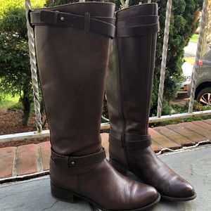 Franco Sarto Leather Riding Boots